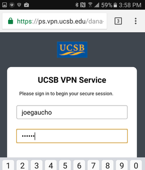 android vpn screenshot