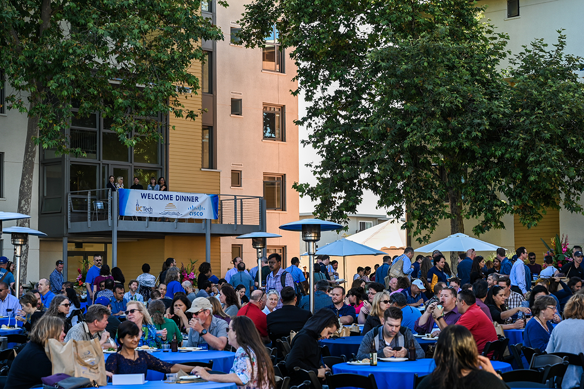 UCTech Welcome Dinner at Manzanita Village Monday night July 15