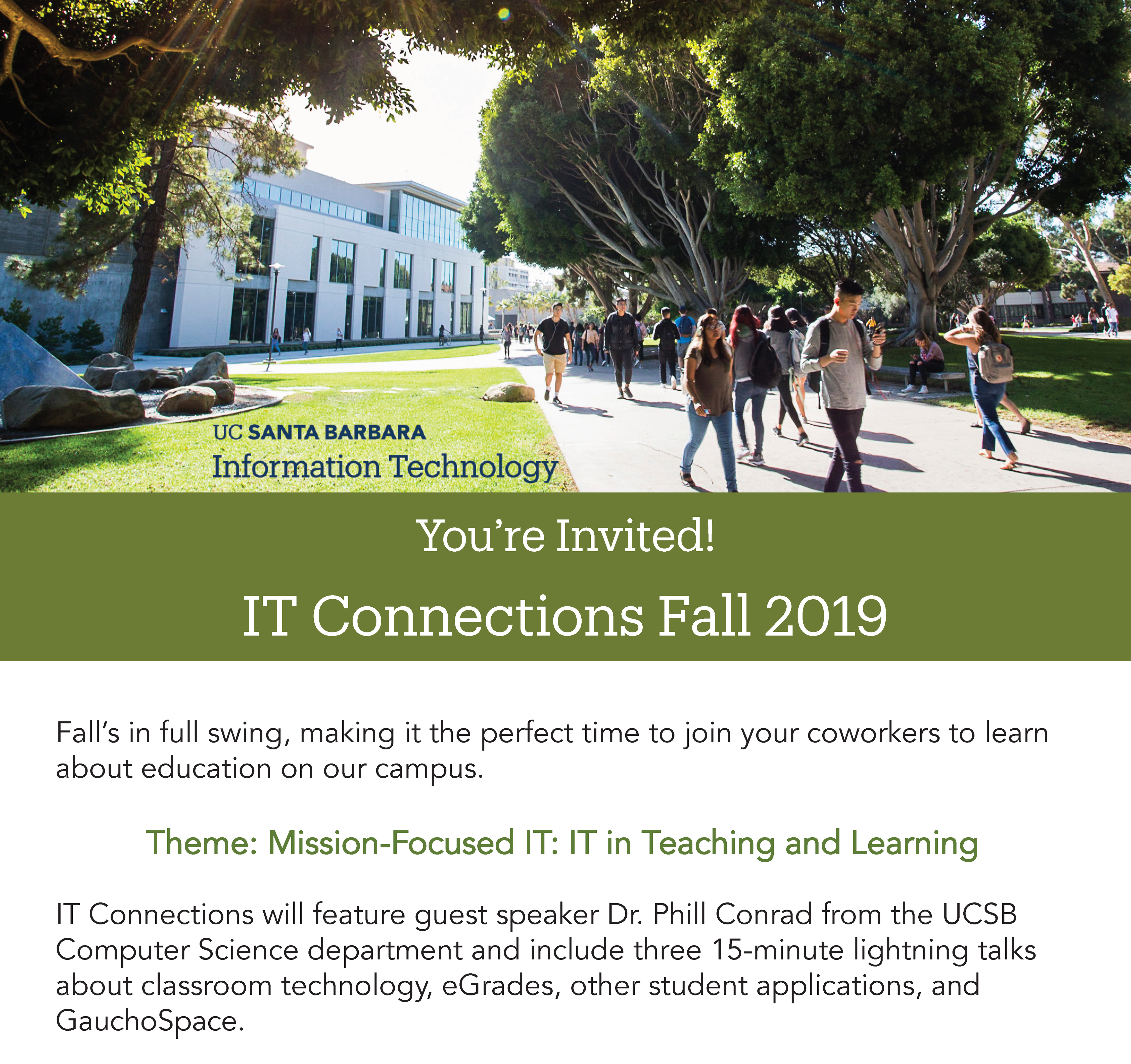 IT Connections Fall 2019 Teaching Learning